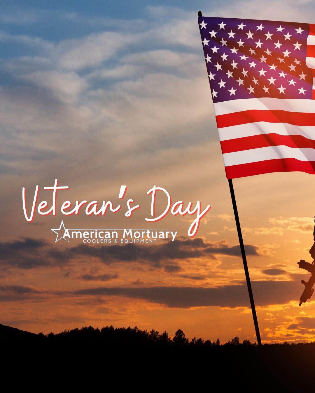 Honoring Our Heroes this Veterans Day! - American Mortuary Coolers & Equipments Honoring Our Heroes this Veterans Day! - American Mortuary Coolers & Equipments